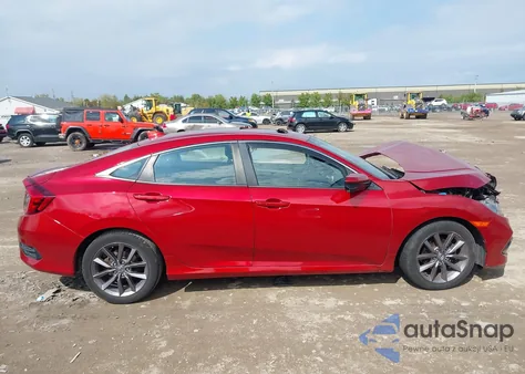 2020 Honda Civic Ex z USA, uszkodzony, nr VIN 19XFC1F38LE020632